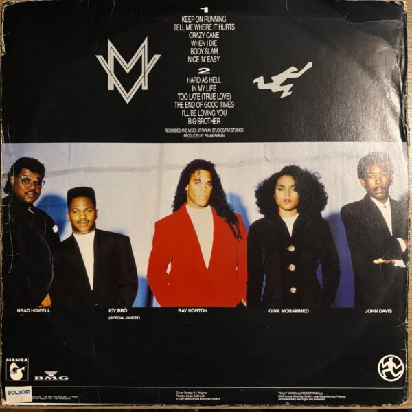 LP The Real Milli Vanilli - The Moment Of Truth (The 2nd Album) - Imagem 2