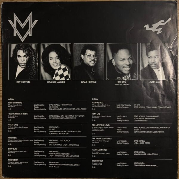 LP The Real Milli Vanilli - The Moment Of Truth (The 2nd Album) - Imagem 4